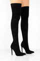 Giselle-7 - Liliana Over Knee High Boots For Women - ShoeFad