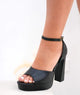 Bliss-1 by Liliana – Shoefad Stylish Comfortable Women’s Sandals Black
