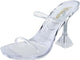 Mina-01 by Liliana – Shoefad elegant women’s block heel sandals with ankle strap and cushioned footbed