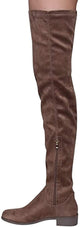 Olympia-20 - Nature Breeze Thigh High Riding Low Heeled Fashion Boots - ShoeFad