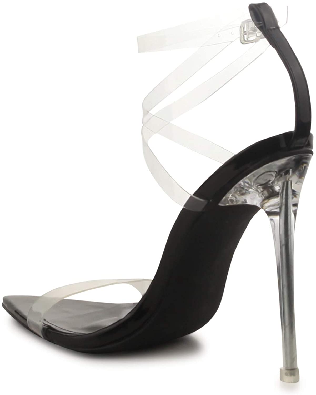 GiGi Clear Toe Heel - Black | Fashion Nova, Shoes | Fashion Nova