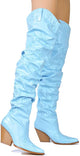 Kelsey-30 - Cape Robbin Cowboy Fashion Western Pointy Over The Knee Thigh High Boots