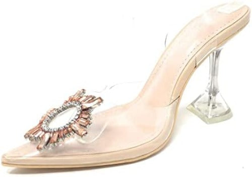 Glass Doll Transparent Pump (Nude & Clear)- FINAL SALE