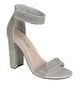 Quality-83 - Forever Link Rhinestone Heel Sandal For Women - ShoeFad
