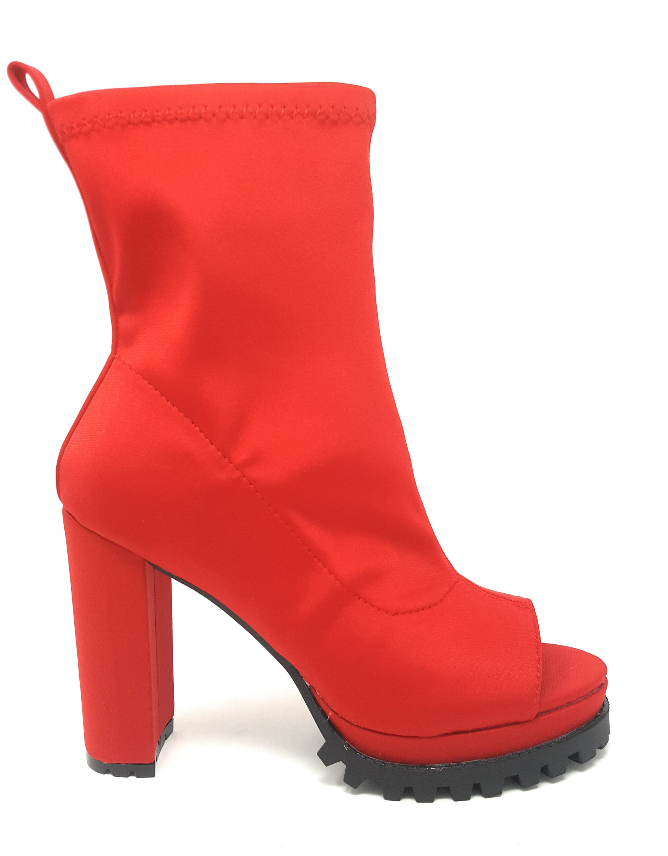 Natalie - Pazzle Lug Sole Platform Chunky Heel Ankle Booties – ShoeFad