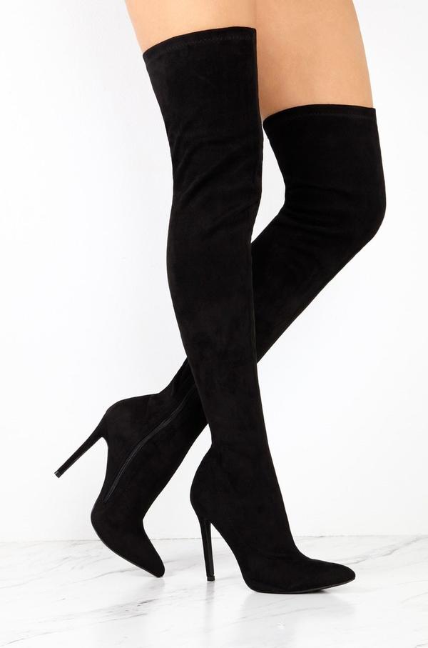 Gisele-7 Liliana Over Knee High Boots For Women – ShoeFad