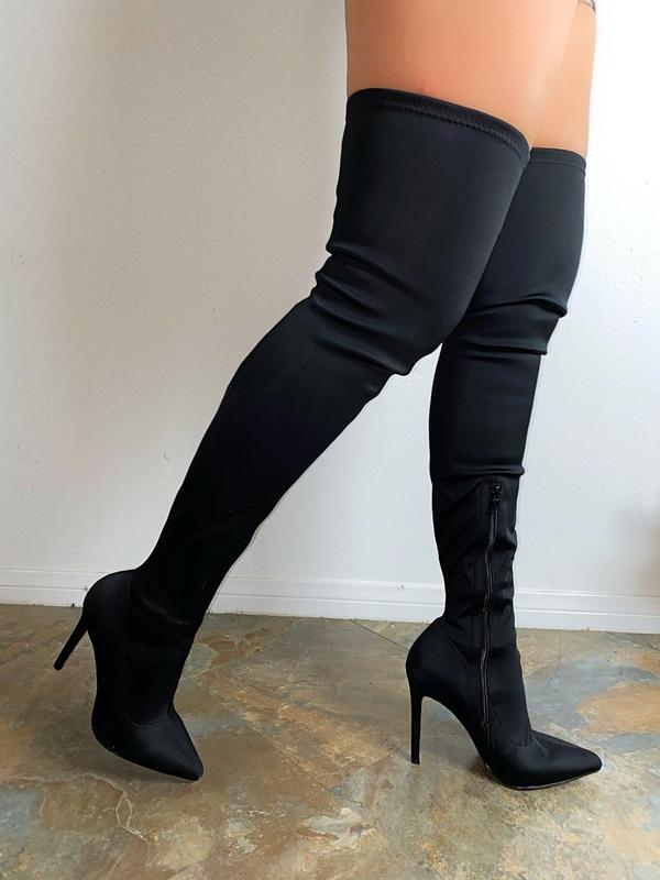 Gisele-7 Liliana Over Knee High Boots For Women – ShoeFad